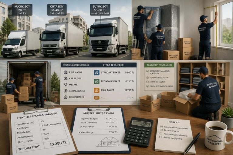 evden eve nakliyat fiyatları nasıl belirlenir ve tasarruf yöntemleri hakkında detaylı bilgi edinin. uygun fiyatlarla güvenli taşımacılık için ipuçları ve maliyetleri azaltma stratejilerini keşfedin.