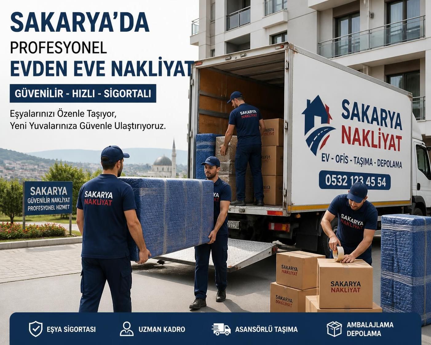 sakarya evden eve nakliyatta güvenilir hizmetin püf noktalarını öğrenin ve taşınma sürecinizi sorunsuz ve güvenli hale getirin.