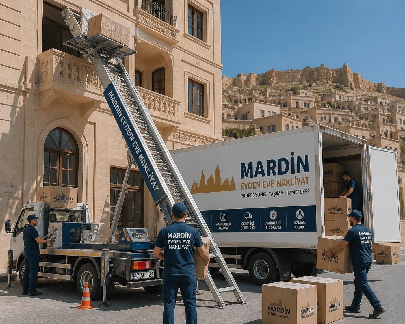 mardin'de evden eve nakliyatta güvenilir ve pratik çözümler sunuyoruz. eşyalarınızı güvenle taşıyan profesyonel hizmetlerle taşınma sürecinizi kolaylaştırın.