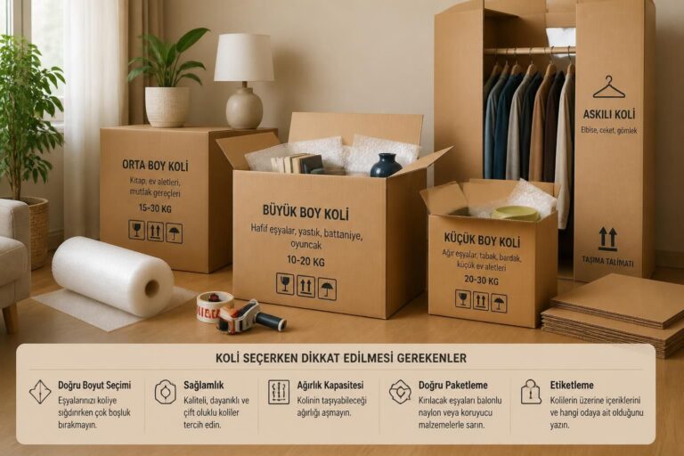 taşınma kolisi seçerken nelere dikkat etmelisiniz? dayanıklılık, boyut ve malzeme gibi önemli faktörleri keşfedin ve taşınma sürecinizi kolaylaştırın.