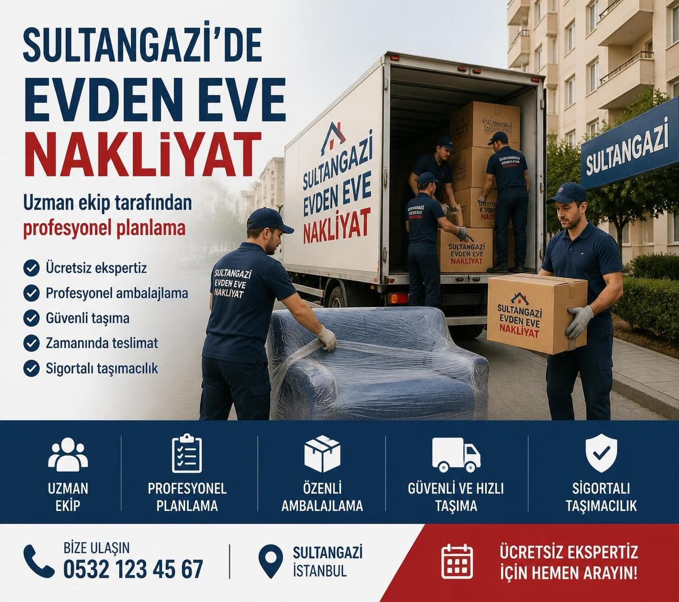 sultangazi'de evden eve nakliyat hizmetlerinde nelere dikkat etmek gerektiği hakkında kapsamlı rehber. güvenli ve sorunsuz taşımacılık için ipuçları ve önemli noktalar.